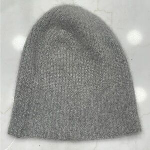 Cozy Gray Knit Beanie